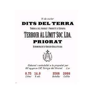  Terroir Al Limit Dits Del Terra 2008 750ML Grocery 