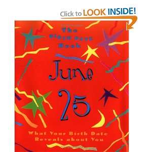  Birth Date Gb June 25 (9780836261349): Ariel Books: Books