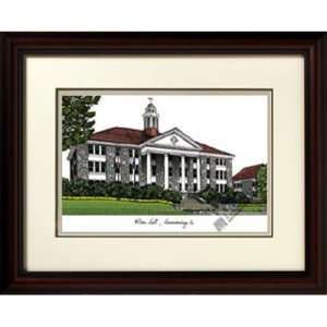   University of Virginia Alma Mater Framed Lithograph Sports