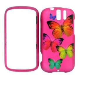 Premium   HTC Mytouch 3G Slide T Mobile Pink Butterfly   Faceplate 