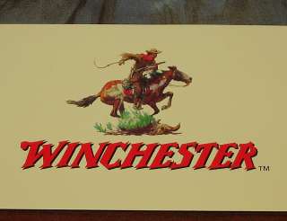 Winchester DEER CAMP SURPRISE Hunting Display Poster  