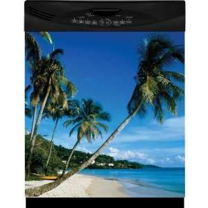  Appliance Art Tropical Beach Dishwasher Cover: Home 
