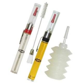Lubrication Set   Two Precision Pen Point Needle Oilers with Clear 