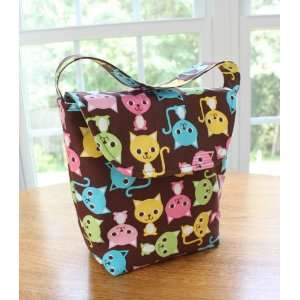 Colorful Cats Insulated Lunch Box with Wipeable Interior  