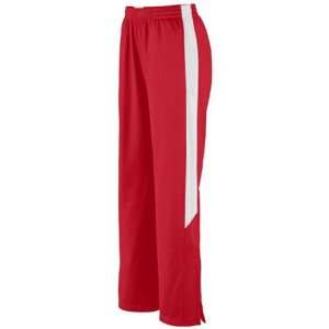  Augusta Ladies Medalist Pant RED/WHITE WXL: Sports 