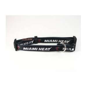  Miami Heat Small Dog Collar 8 12 neck Adj: Pet Supplies