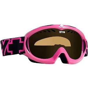 Spy Optic Pink Panther Targa Mini Snocross Snowmobile Goggles Eyewear 