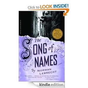 The Song of Names Norman Lebrecht  Kindle Store