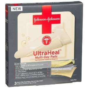   Ultraheal Multi Day Pads, 4 1/3 Inches X 4 1/3 Inches, 3 Count Boxes