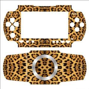  Skin for SONY PSP Slim Sticker Decal Protector Leopard 
