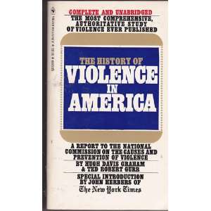  The History of Violence in America hugh davis graham and 