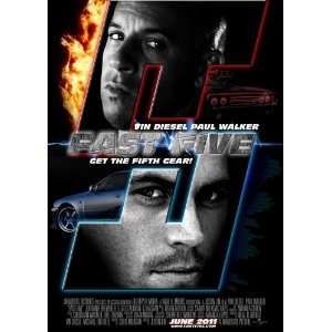  Fast Five Poster Movie B 27 x 40 Inches   69cm x 102cm Vin 