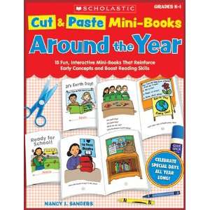  Cut & Paste Mini Books Around The