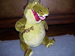  Exclusive The Princess and the Frog Louis Alligator Plush 