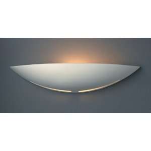   Ceramic Wall Sconce Lighting, 1 Light, 100 Total Watts, Bisque