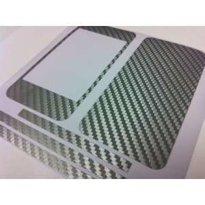  Apple Iphone 4 Full Body Skin Carbon Fiber Silver 