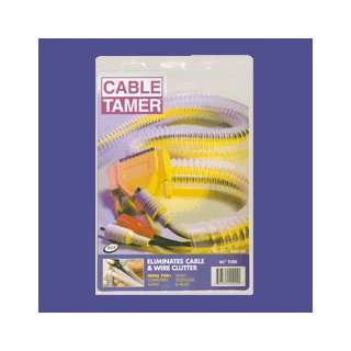  Cable Tamer Control Tube, 1Wx60L, Clear Frosted 