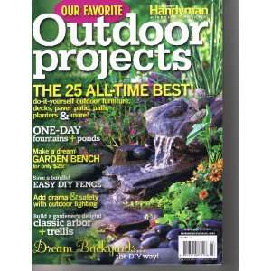   Outdoor Projects (The 25 All Time Best) The Family Handyman Books