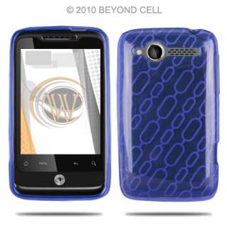 Blue Chain Candy Case Cover HTC Wildfire Accessory  