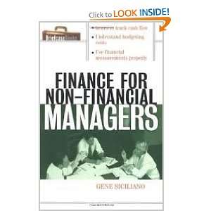  Finance for Non Financial Managers (Briefcase Books Series 