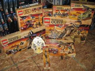 Complete NIB Lego PHARAOHS QUEST Series & ALL rare sets + 7305 7306 