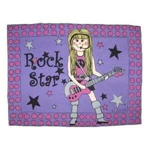    Rock Star Personalized Pillowcase for Girls