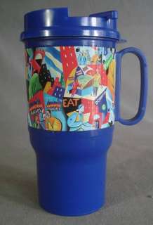 Whirley insulated coffee mug cup 16oz Manhattan NY icon NYC  
