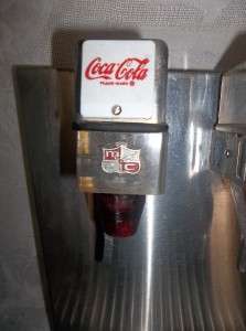   SODA COKE TAB FOUNTAIN DISPENSER STAINLESS MAN CAVE BAR SYRUP  