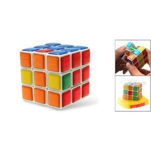   3x3 Magic Colorful Cube Brain Testing Game Puzzle Toy: Toys & Games