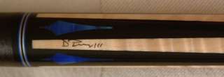 Dale Perry DP Pool Cue 1/1 Black and Blue  