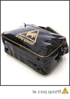 BN Le coq sportif Classic Messenger Shoulder Bag Black  