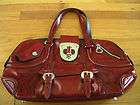 Alexander McQueen Red Patent Leather Flapper Bag $1695 GORGEOUS & RARE 