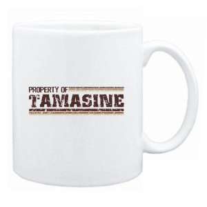  New  Property Of Tamasine Retro  Mug Name