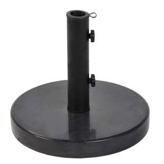 Astonica 50104223 Black Granite Round Umbrella Base  