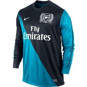  Arsenal Away Long Sleeved Football Shirt 2011 12 Sports 