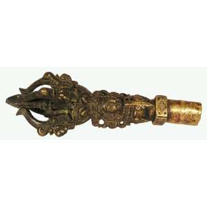  Tibetan Ancient Bell Stem 