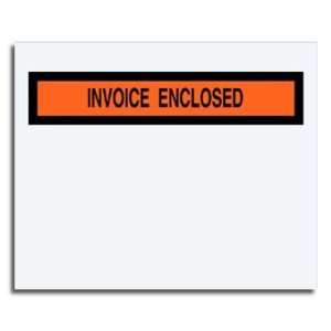  EGP Invoice Envelope, Pressure Sensitive Backing   Clear 