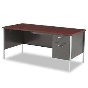  34000 Series Right Pedestal Desk for L Workstation, 66w x 