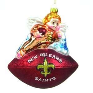  Sc Sports New Orleans Saints Team Mascot Football Ornament 