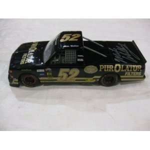 Signed Nascar Die cast #52 Mike Wallace Purolater Filters 
