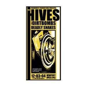 HIVES   Limited Edition Concert Poster   by Mike Martin of Engine 