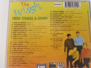 THE WIGGLES   HERE COMES A SONG   OZ KIDS CD  