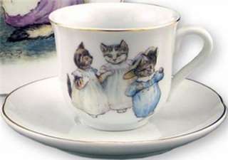 Tom Kitten Cup & Plate Set Beatrix Potter 058.534/0 Reutter Porcelain 