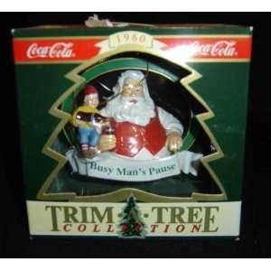   Busy Mans Pause 1960 Trim A Tree Christmas Ornament: Everything Else