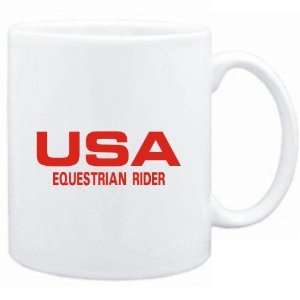  Mug White  USA Equestrian Rider / ATHLETIC AMERICA 