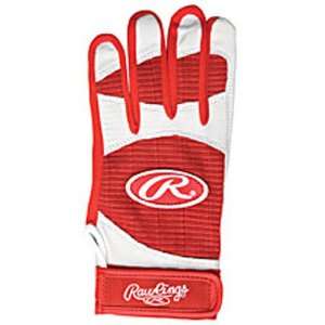  BSS   Rawlings Youth Pro Design Batting Glove (Red) (X 