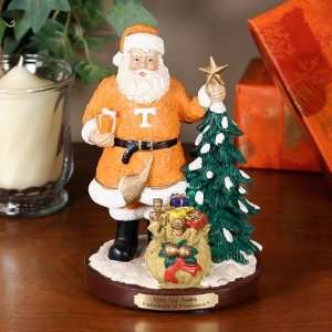  Tennessee Volunteers Tree Top Santa Figurine: Sports 