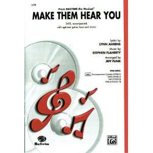  Them Hear You (from Ragtime The Musical) Choral Octavo Choir Lyrics 