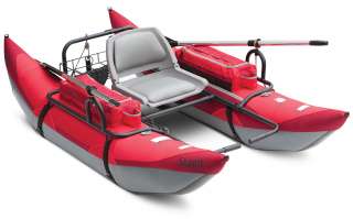 Skagit 8 Foot Pontoon Boat for Fly Fishing Fish   Red  