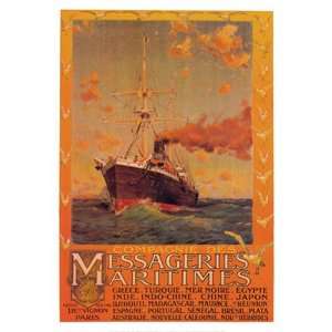  Cie Des Messageries Maritime    Print